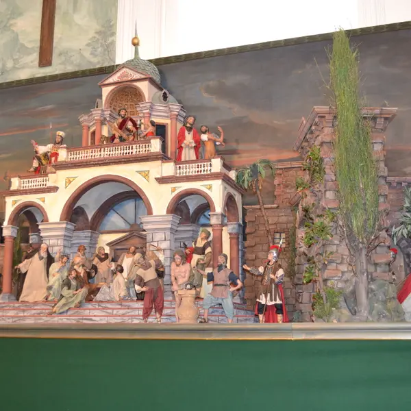 2017 Fahrt nach Thaur eine Osterkrippe zu besichtigen (3)